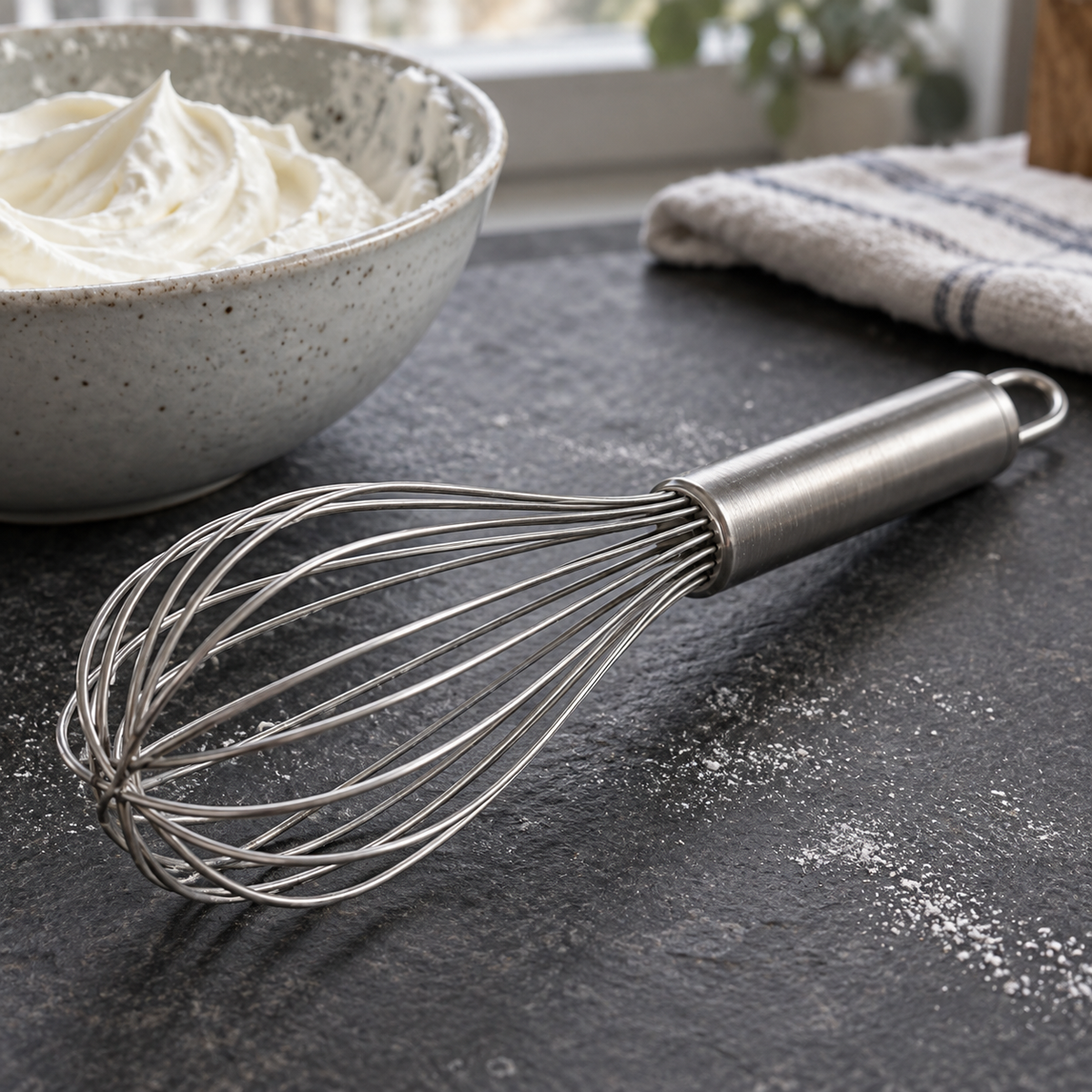 Stainless Steel Balloon Whisk, 12 Inch