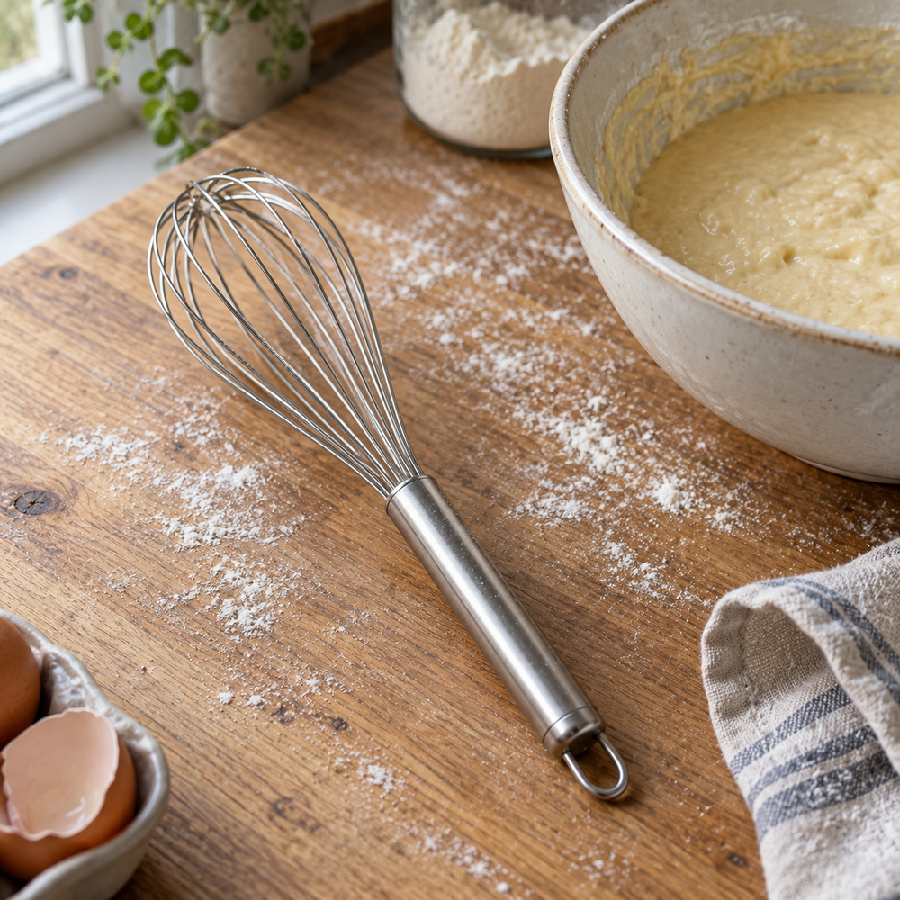Stainless Steel Balloon Whisk, 12 Inch